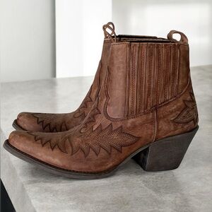 Ariat Brown Heeled Boots